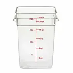 Cambro 22 Qt. Storage Container w/ Lid