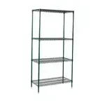 Winco 24" x 72" Wire Shelf Drying Rack (Coated)