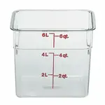 Cambro 6 Qt. Square Clear Containers w/ Lid